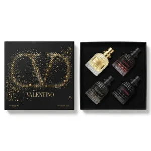 Valentino Born In Roma Uomo Coffret Set (4-Piece) 4x30ml