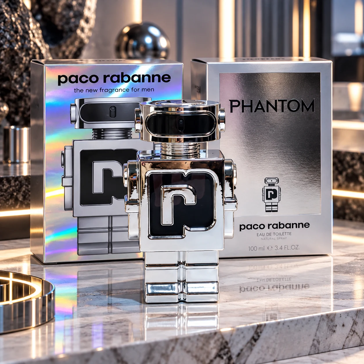 Paco Rabanne Phantom Eau de Toilette 100ml Paco Rabanne Phantom Eau de Toilette 100ml - Image 2