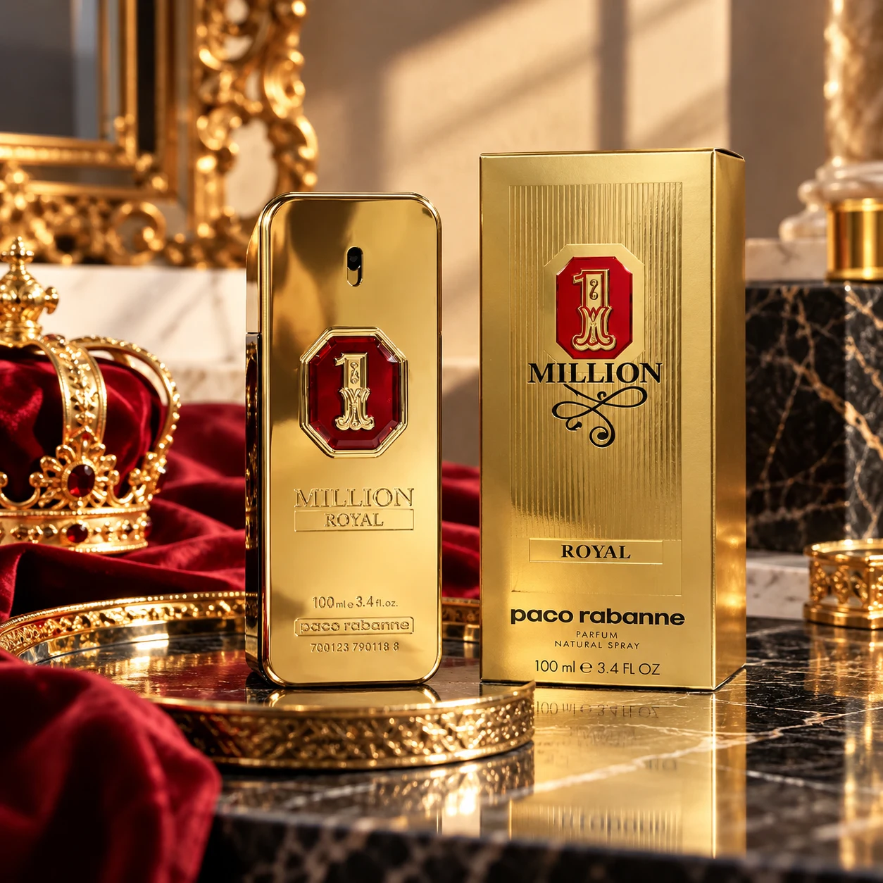 Paco Rabanne 1 Million Royal Parfum 100ml Paco Rabanne 1 Million Royal Parfum 100ml - Image 2