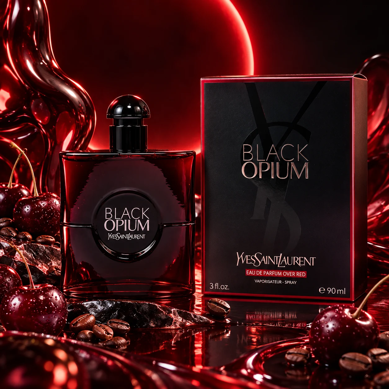Yves Saint Laurent Black Opium Eau de Parfum 90ml Yves Saint Laurent Black Opium Eau de Parfum 90ml - Image 2