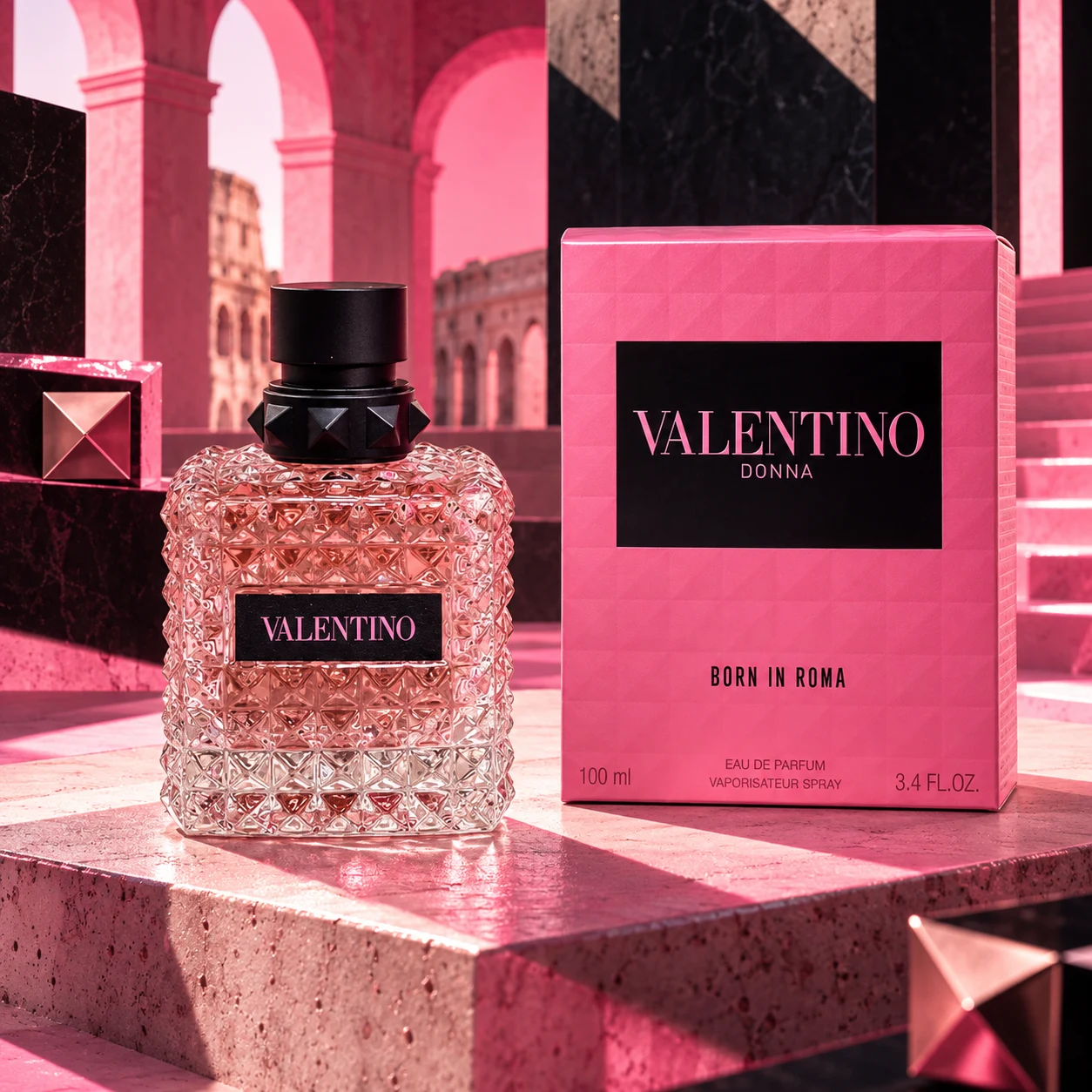 Valentino Donna Born In Roma Pink PP Eau de Parfum 100ml Valentino Donna Born In Roma Pink PP Eau de Parfum 100ml - Image 2