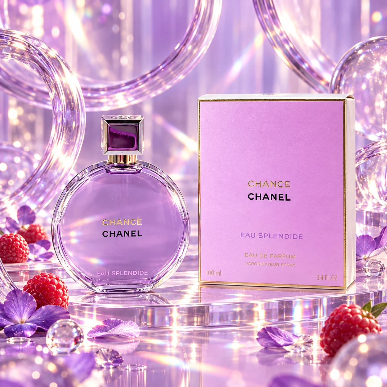 Chanel Chance Eau Splendide / Eau de Parfum 100ml Chanel Chance Eau Splendide / Eau de Parfum 100ml - Image 2