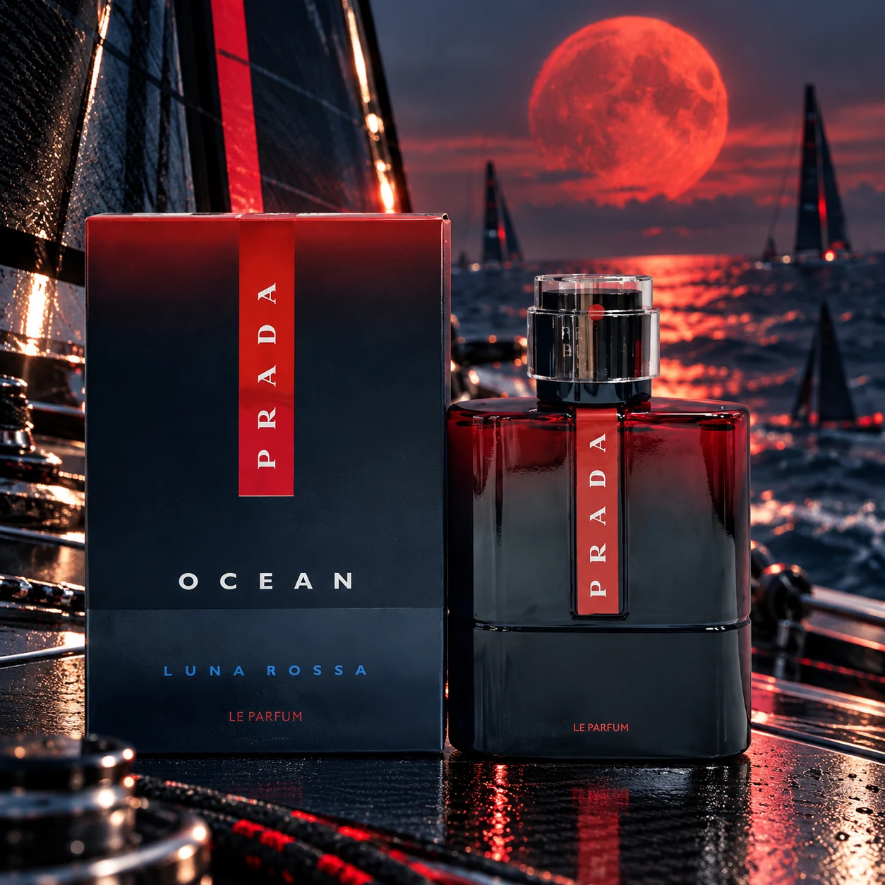 Prada Luna Rossa Ocean Le Parfum 100ml Prada Luna Rossa Ocean Le Parfum 100ml - Image 2