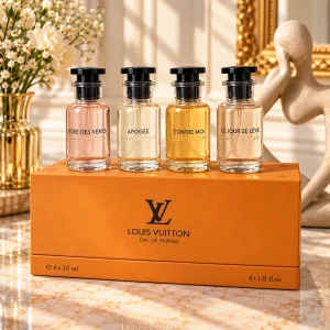 Louis Vuitton Travel Miniature Coffret Set (4-Piece) 4x30ml