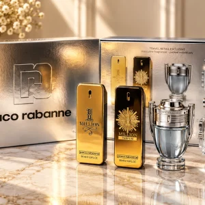 Paco Rabanne Phantom & 1 Million Miniature Set (4-Piece) 4-Piece Set