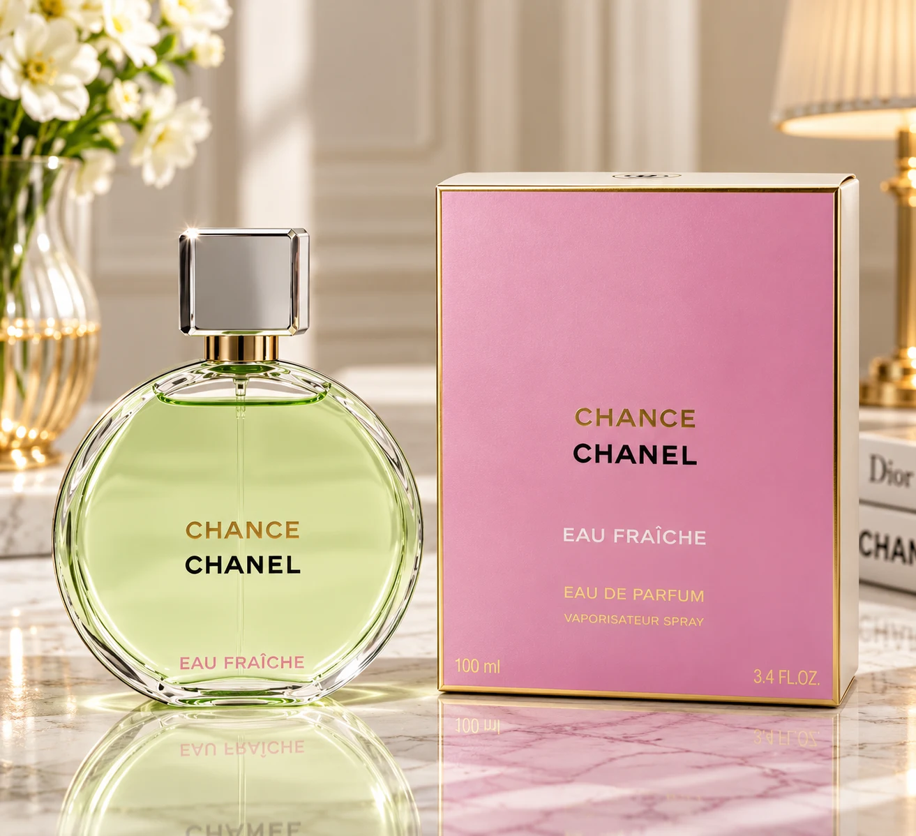 Chanel Chance Eau Fraîche Eau de Toilette 100ml Chanel Chance Eau Fraîche Eau de Toilette 100ml - Image 2
