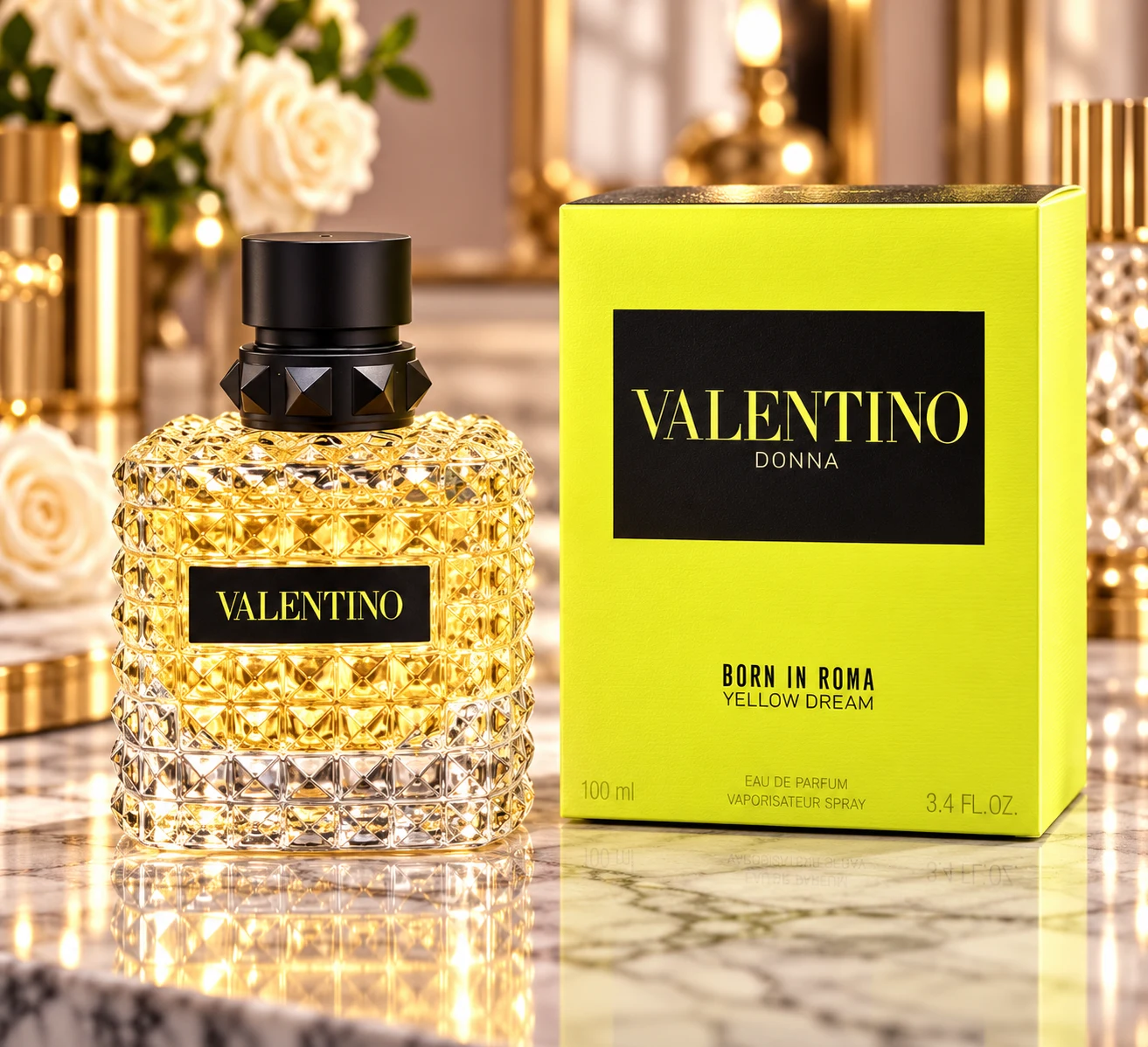Valentino Donna Born In Roma Yellow Dream Eau de Parfum 100ml Valentino Donna Born In Roma Yellow Dream Eau de Parfum 100ml - Image 2