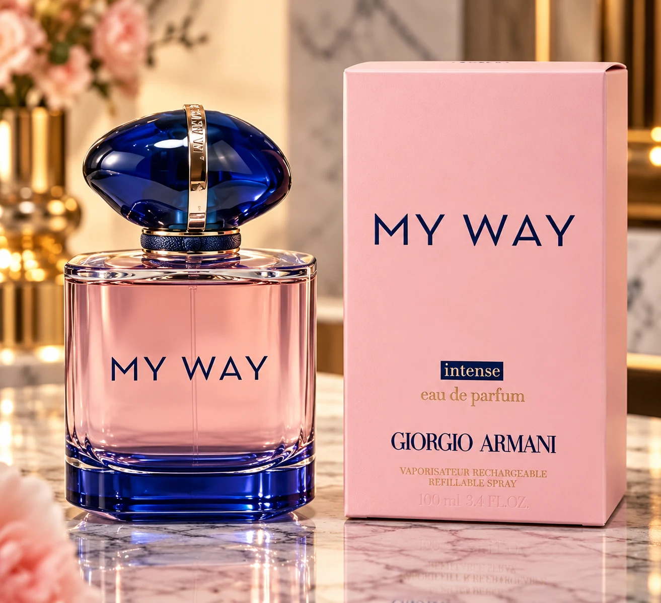Giorgio Armani My Way Floral / Intense Eau de Parfum 90ml Giorgio Armani My Way Floral / Intense Eau de Parfum 90ml - Image 2