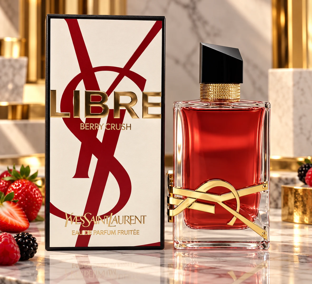 Yves Saint Laurent Libre Flowers & Flames Eau de Parfum 90ml Yves Saint Laurent Libre Flowers & Flames Eau de Parfum 90ml - Image 2