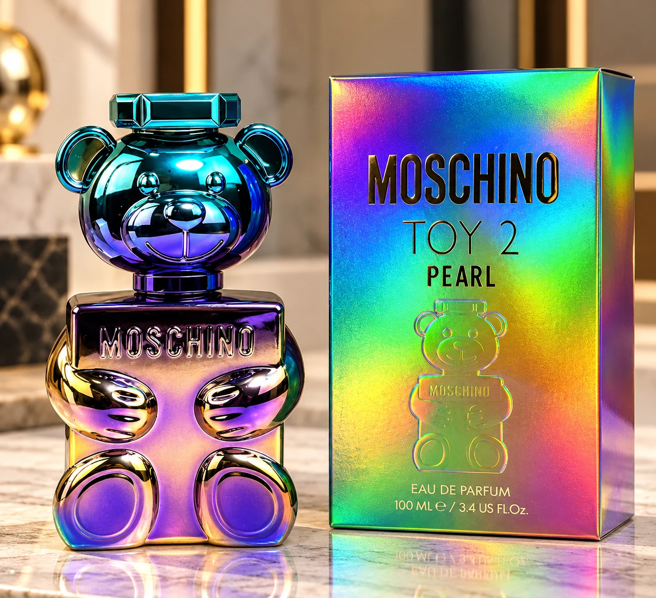 Moschino Toy 2 Pearl Eau de Parfum 100ml Moschino Toy 2 Pearl Eau de Parfum 100ml - Image 2