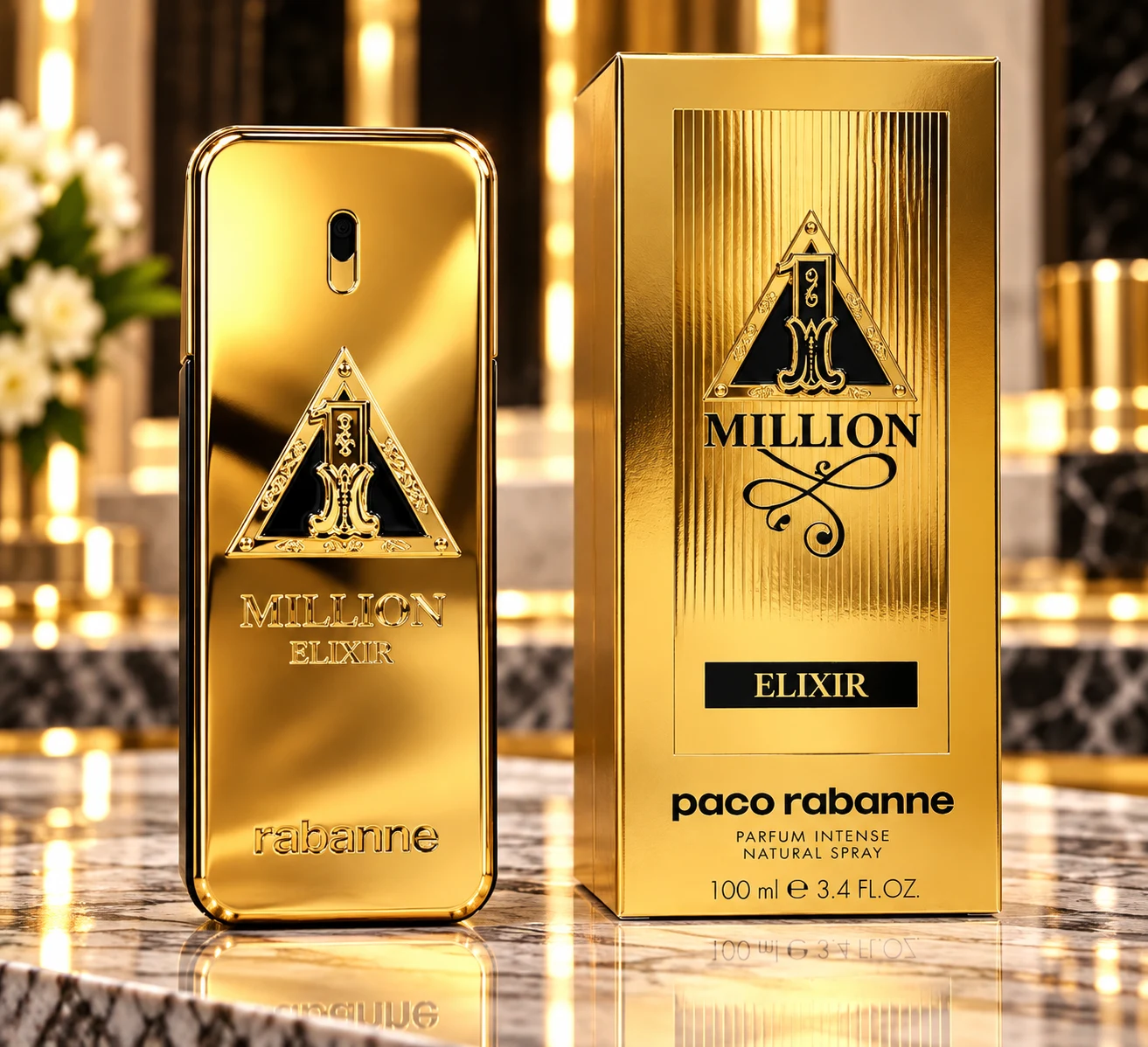 Paco Rabanne 1 Million Elixir Parfum Intense 100ml Paco Rabanne 1 Million Elixir Parfum Intense 100ml - Image 2