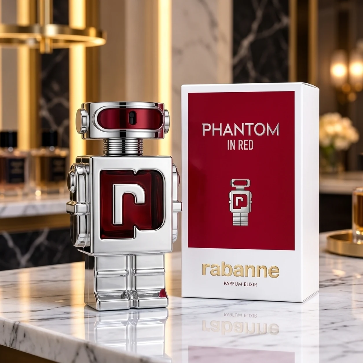Paco Rabanne Phantom Parfum (Red Edition) 100ml Paco Rabanne Phantom Parfum (Red Edition) 100ml - Image 2